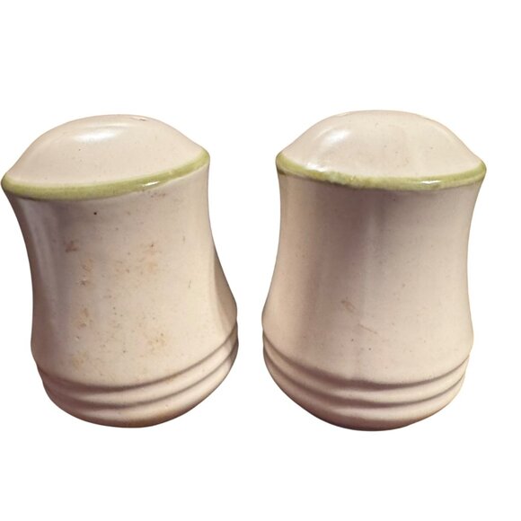 Vintage Spice Of Life Salt and Pepper Shakers Japan Ceramic Shakers w/ Stoppers - Picture 9 of 9